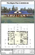 Maple #6 Plan (3/2.5/0 2,400 SF)