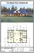 Maple #6 Plan (3/2.5/0 2,400 SF)