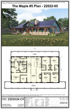 Maple #5 Plan (5/2.5/0 3,000 SF)