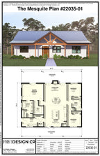 Mesquite Plan (3/2/0 1,800 SF)