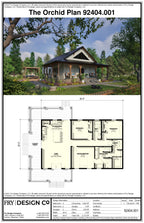 Orchid Plan (3/2/0 1,500 SF)