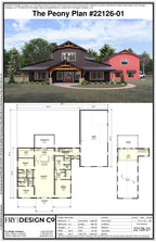 Peony Plan (3/3.5/3 3,468 SF)