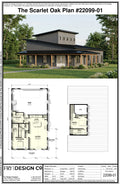 Scarlet Oak Plan (2/2/2 1,403 SF)