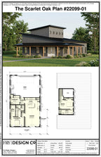 Scarlet Oak Plan (2/2/2 1,403 SF)