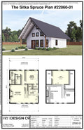 Sitka Spruce Plan (1/1/0 1,350 SF)