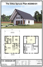Sitka Spruce Plan (1/1/0 1,350 SF)
