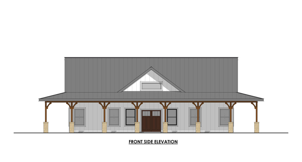 Tiger Lily Barndominium House Plan