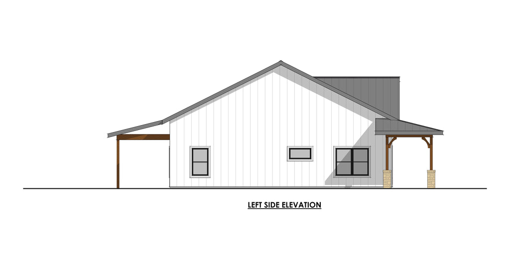 Tiger Lily Barndominium House Plan