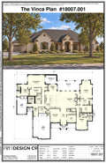 The Vinca Plan (4/3.5/3 4,406 SF)