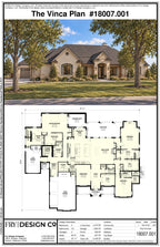 The Vinca Plan (4/3.5/3 4,406 SF)