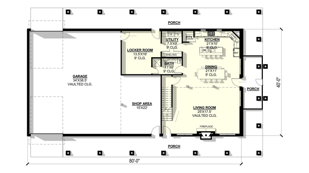 Bellflower Plan (3/3/2 2,724 SF)