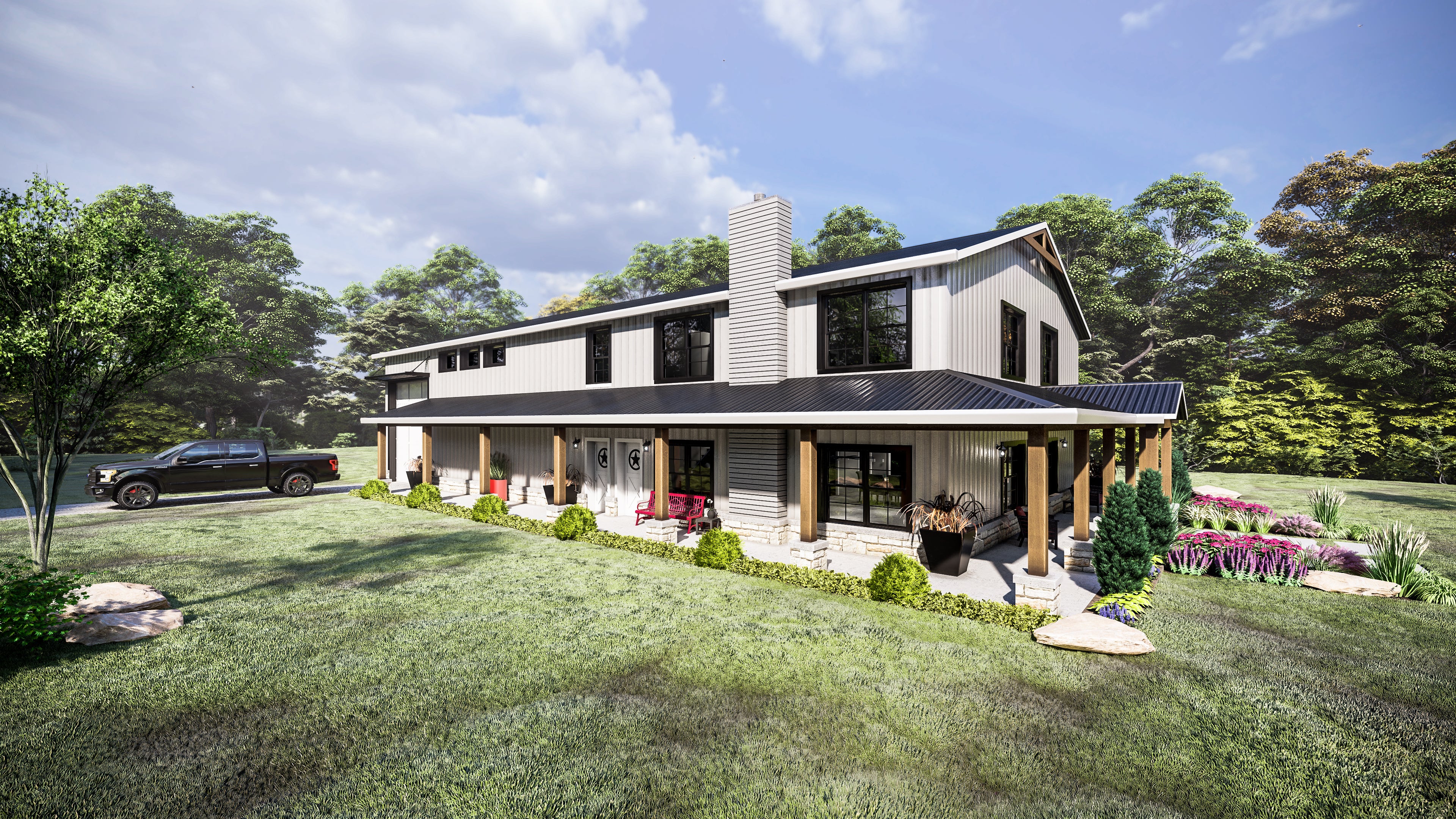 Bellflower Plan (3/3/2 2,724 SF)