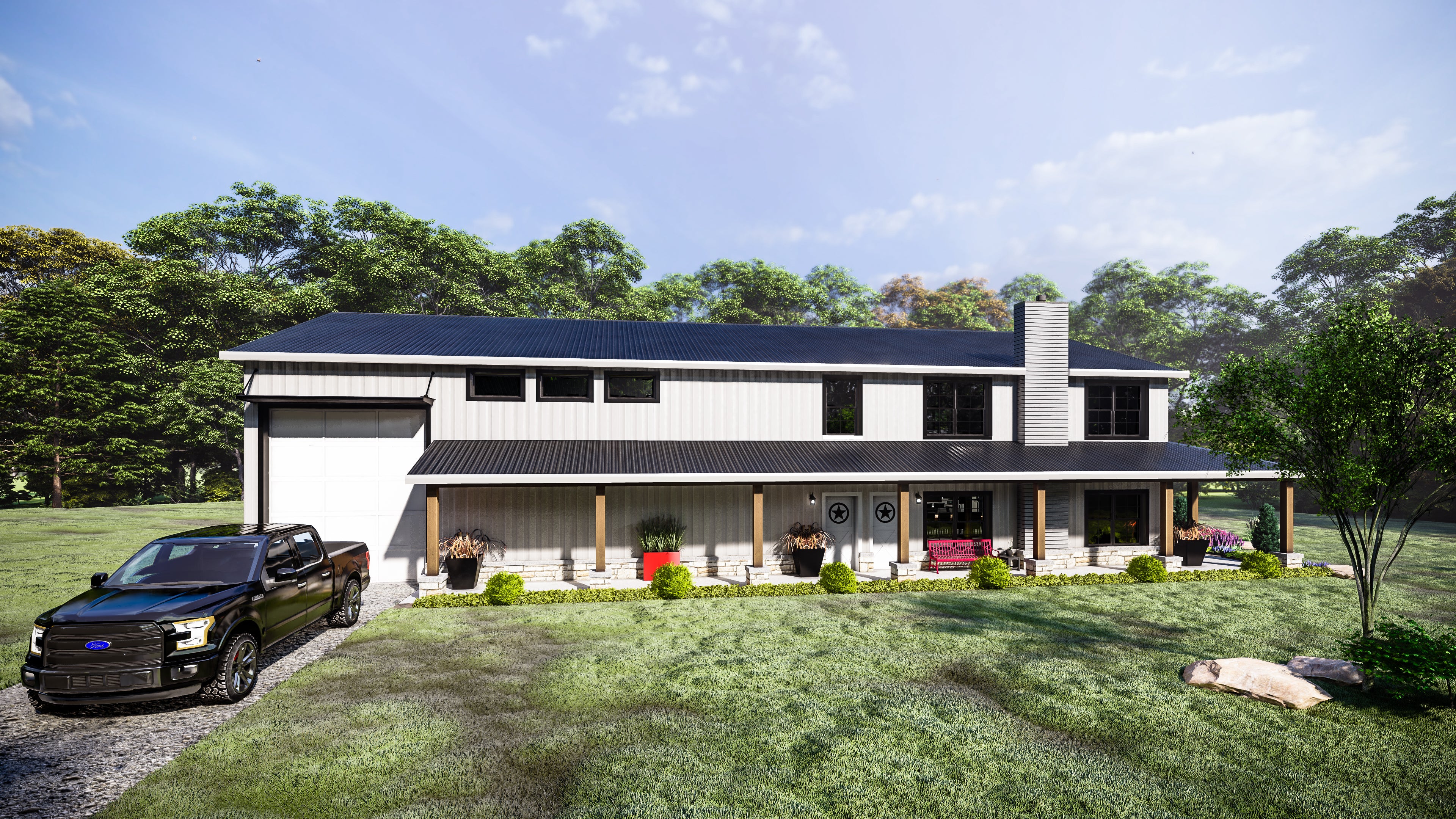 Bellflower Plan (3/3/2 2,724 SF)