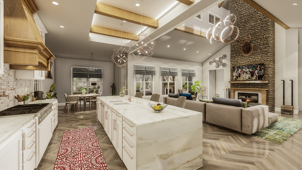 PLAN 3102 (4/3.5/3 3,102 SF)