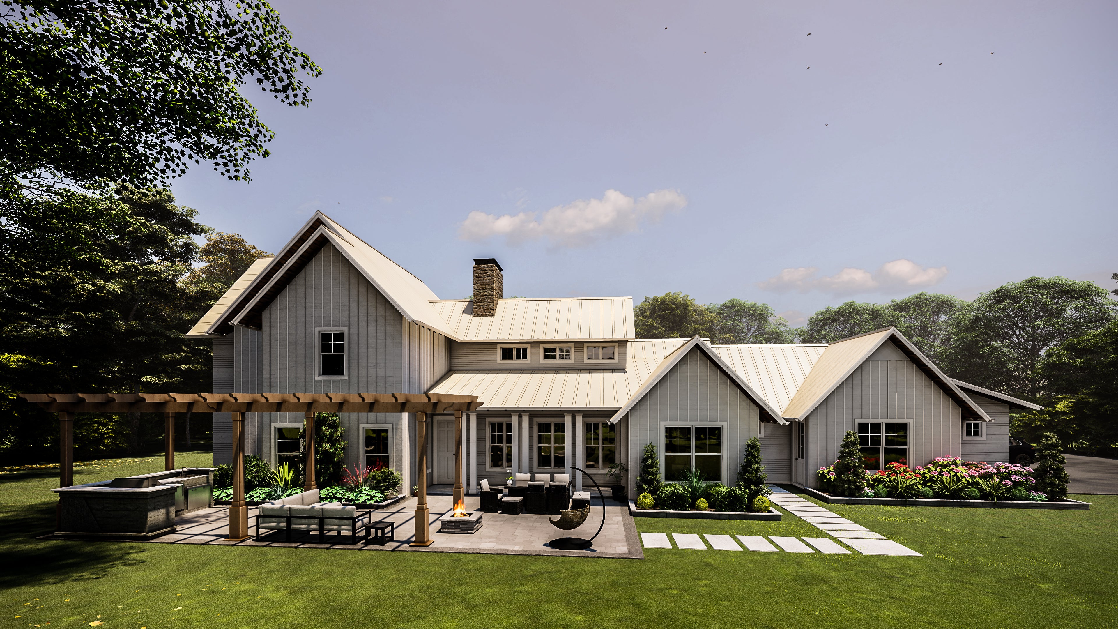 PLAN 3102 (4/3.5/3 3,102 SF)